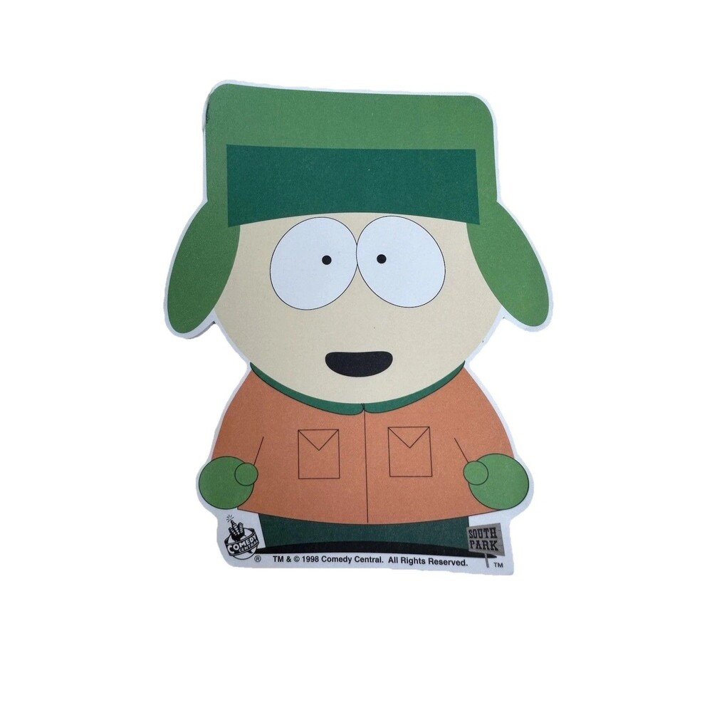 Vintage 1998 South Park Kyle | Cartman Beefcake Notepads Cartoon Comedy Central